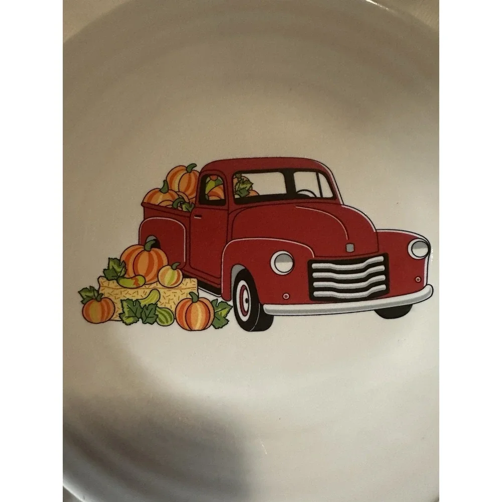 Fiestaware Red Truck Harvest 9
